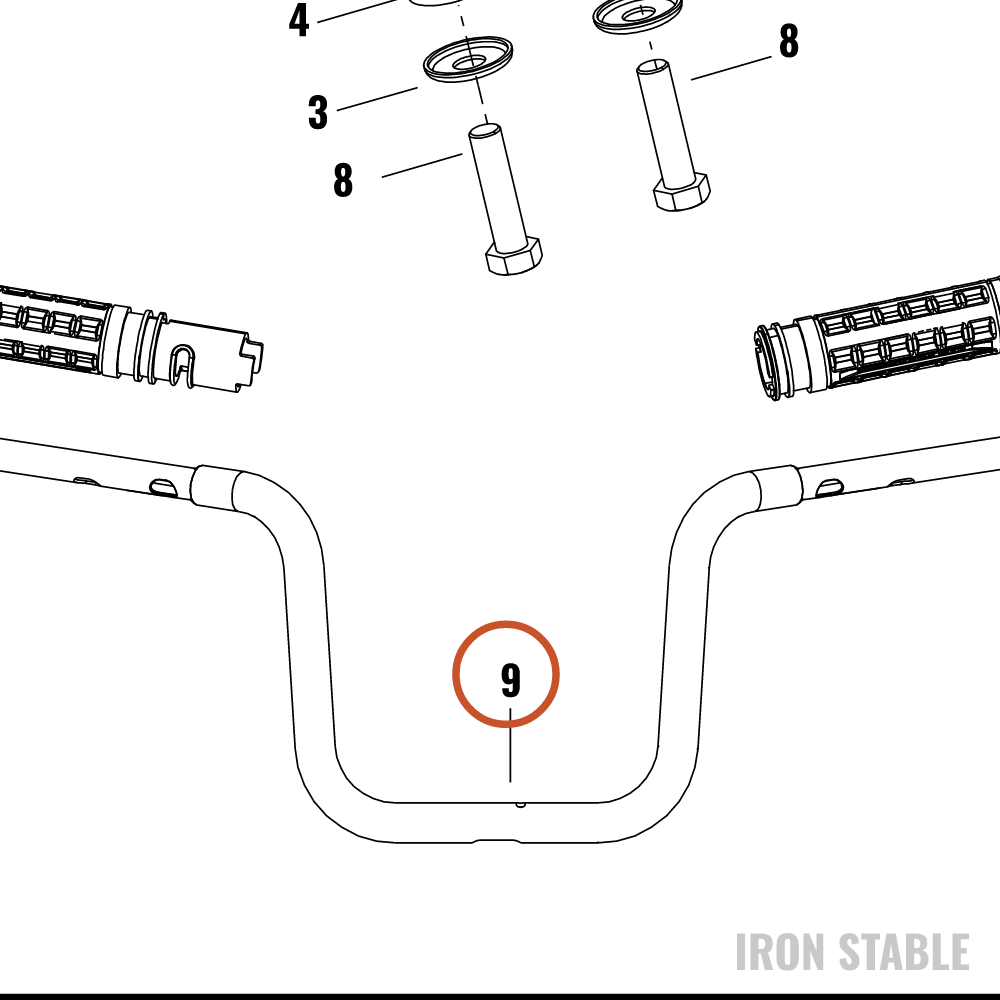 Harley-Davidson H-Bar, Black