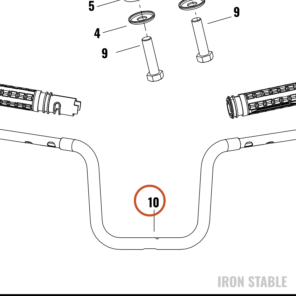 Harley-Davidson H-Bar, Polished