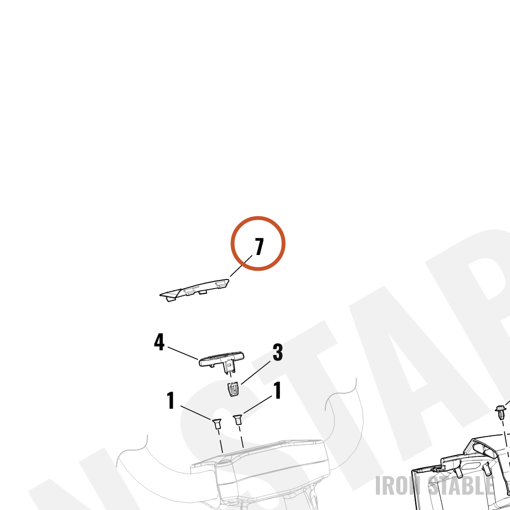 Harley-Davidson H-Bar, Nacelle, Plug