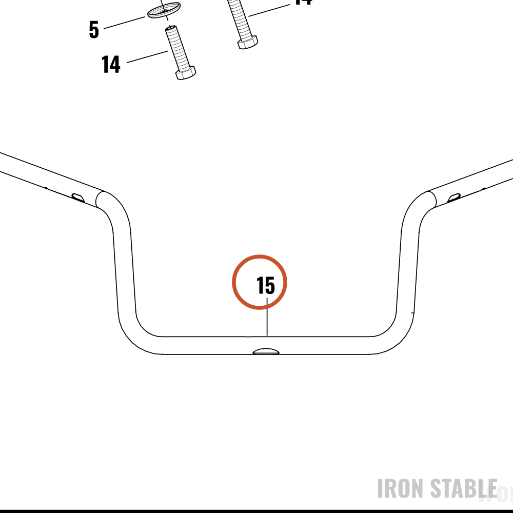 Harley-Davidson H-Bar, Chrome