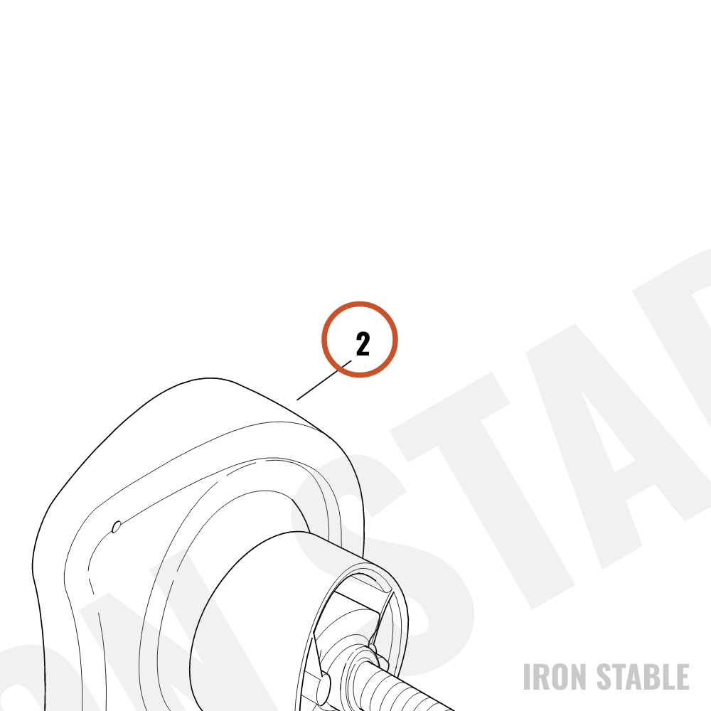 Harley-Davidson Mirror, Lh-Frng Mntd