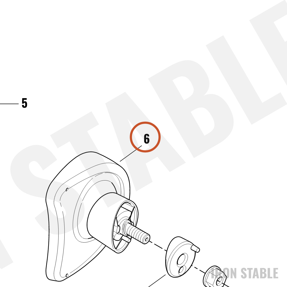 Harley-Davidson Mirror, Rh-Frng Mntd