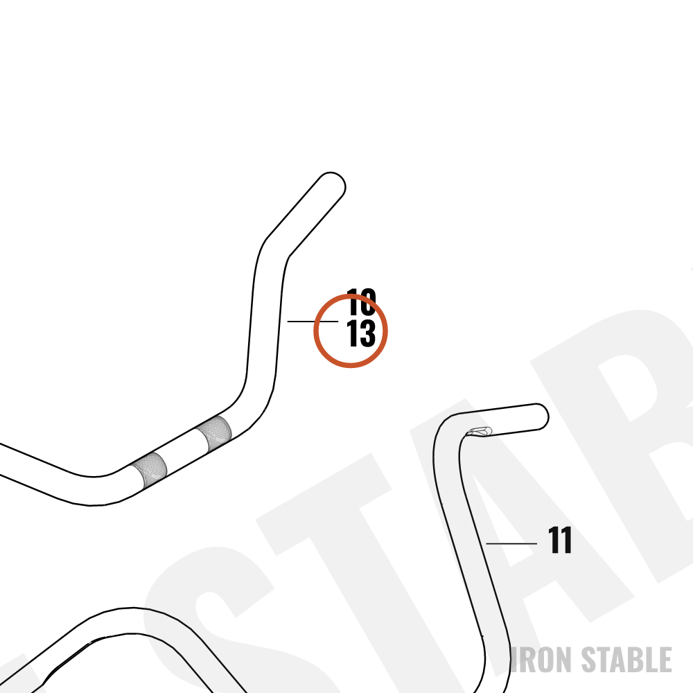Harley-Davidson Handlebar, Black
