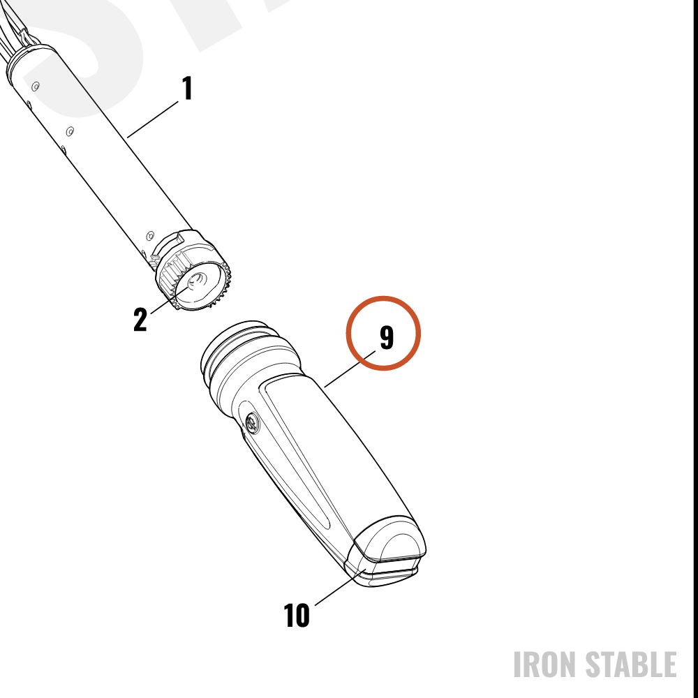 Harley-Davidson Grip, Rh/Heated
