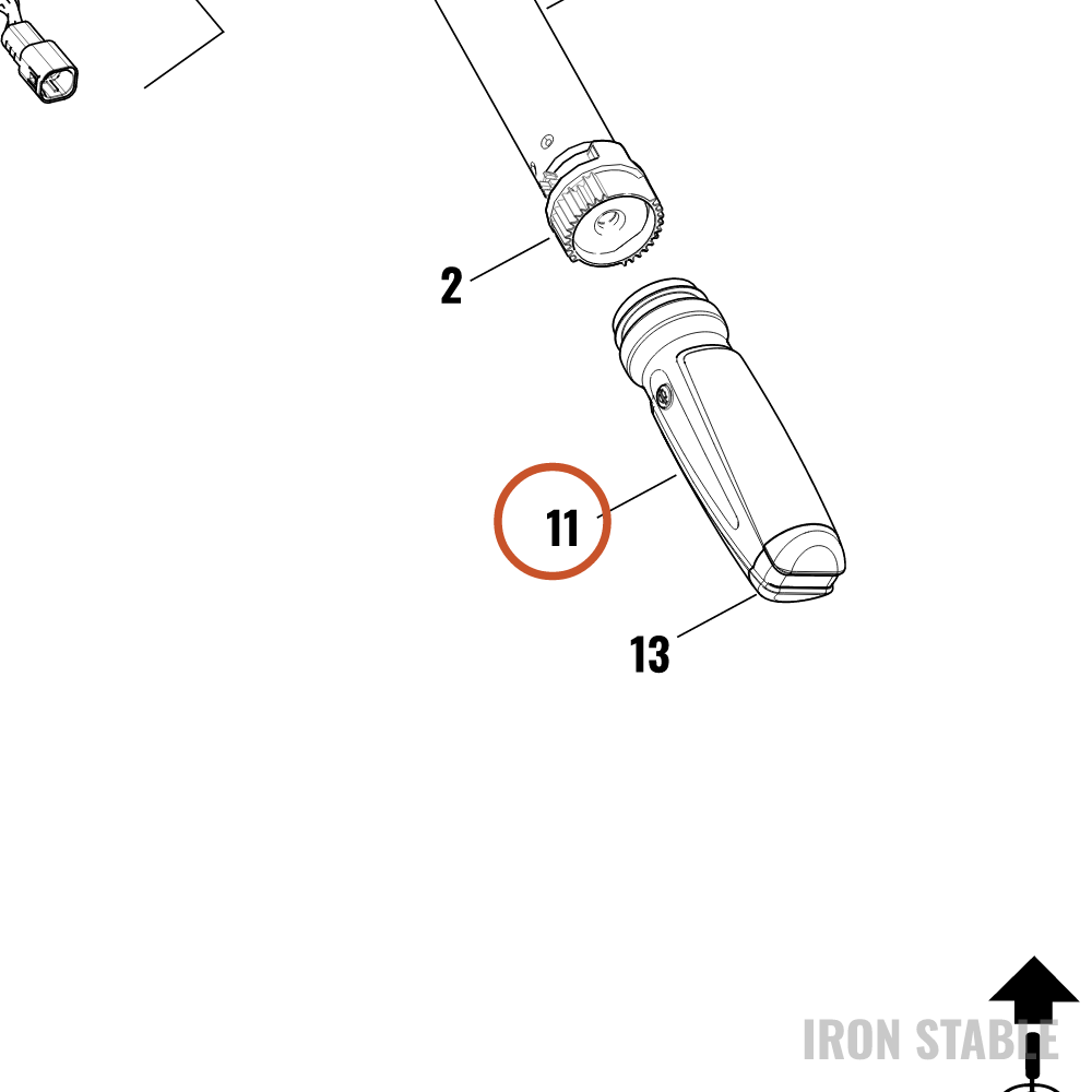Harley-Davidson Thrtl Grip, Non-Heated