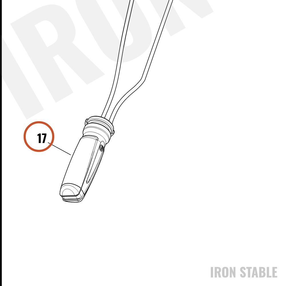 Harley-Davidson Grip, Lh/Heated