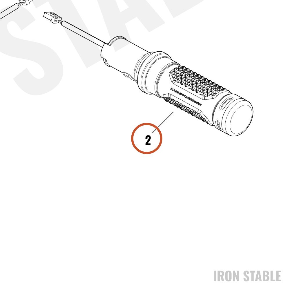 Harley-Davidson Grip, Throt, Edge Cut, Heated, Chr
