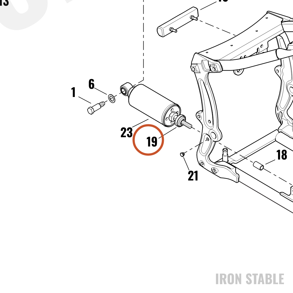 Harley-Davidson Washer/Grommet Assembly