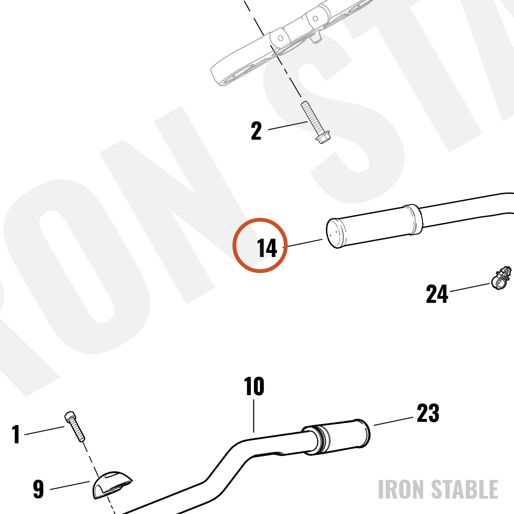 Harley-Davidson Grip, Throt, X