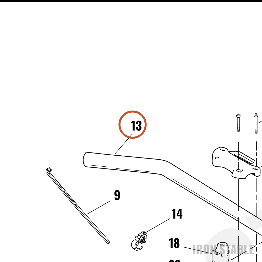 Harley-Davidson Handlebar, Polished