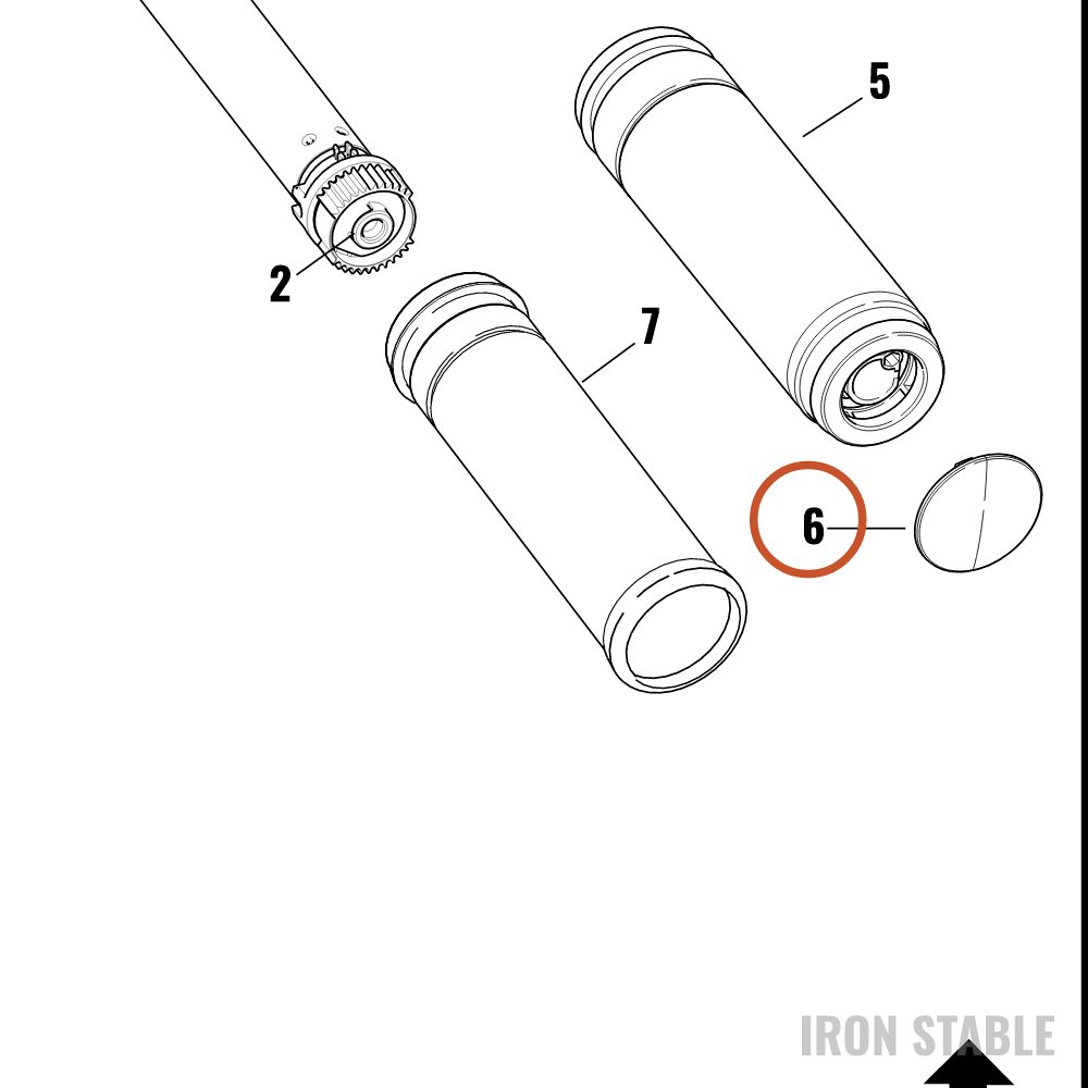 Harley-Davidson End Cap, Rh/Htd Handgrip