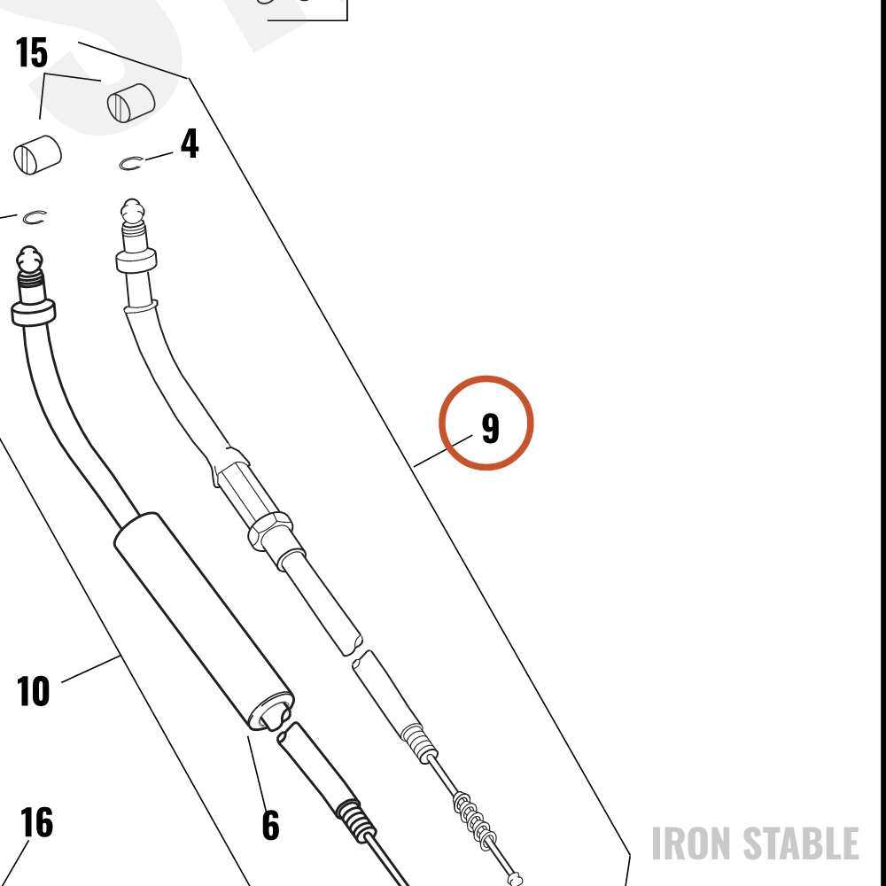 Harley-Davidson Cable, Idle Control