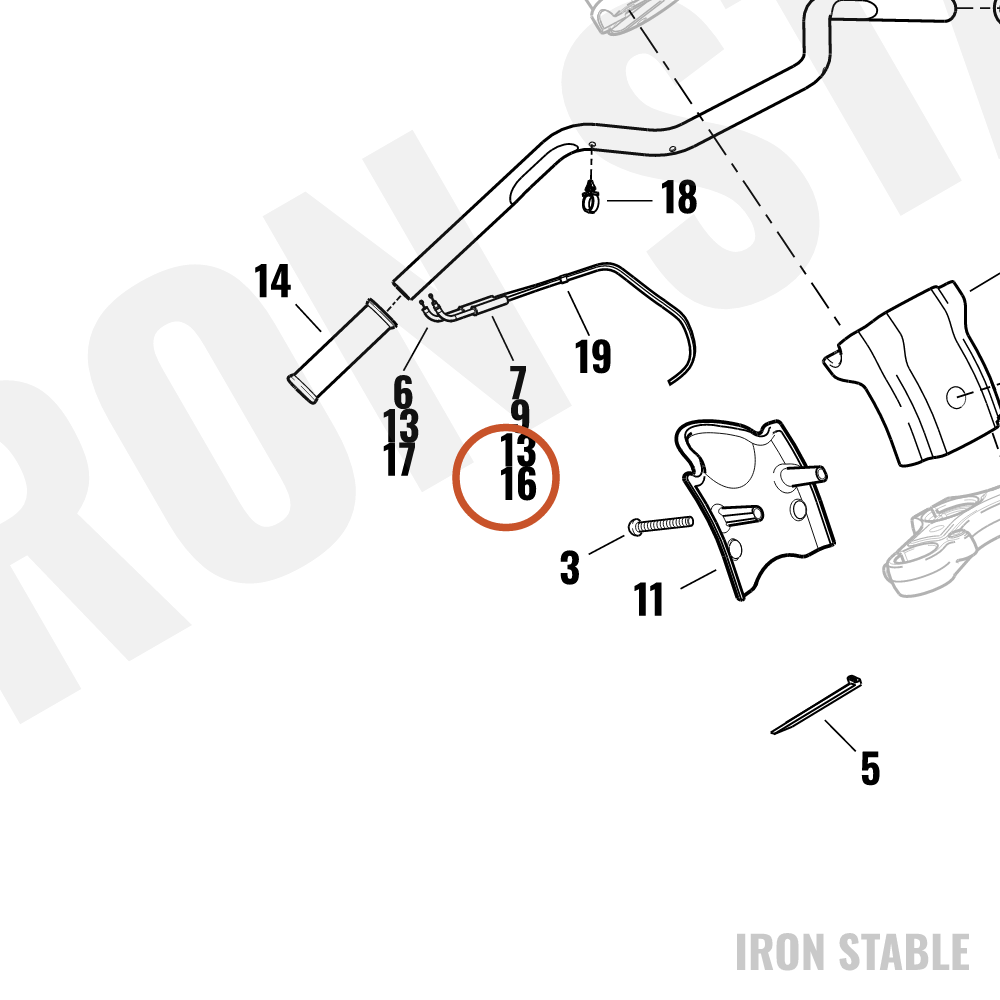 Harley-Davidson Cable, Throttle Control