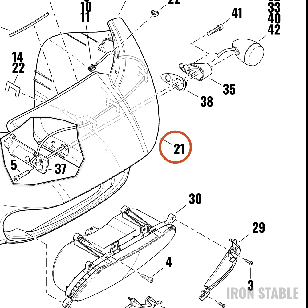 Harley-Davidson Kit, Fair, Otr, Sld