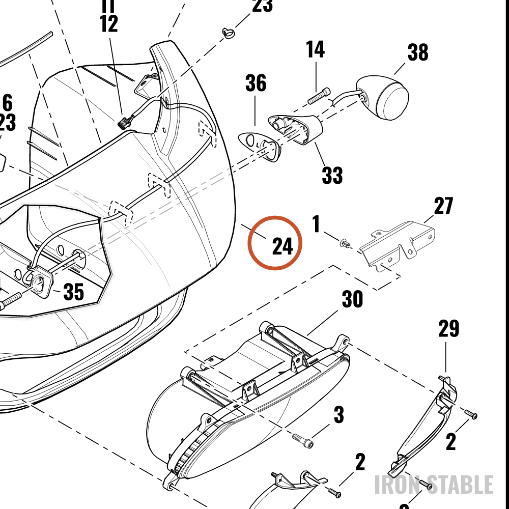 Harley-Davidson Kit, Fair, Otr, Sld