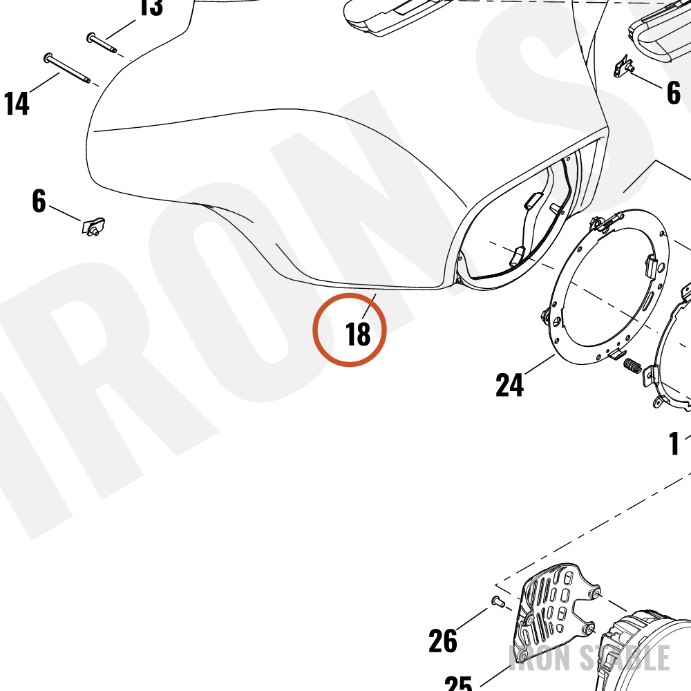 Harley-Davidson Kit, Fair, Otr, Svce, Sld