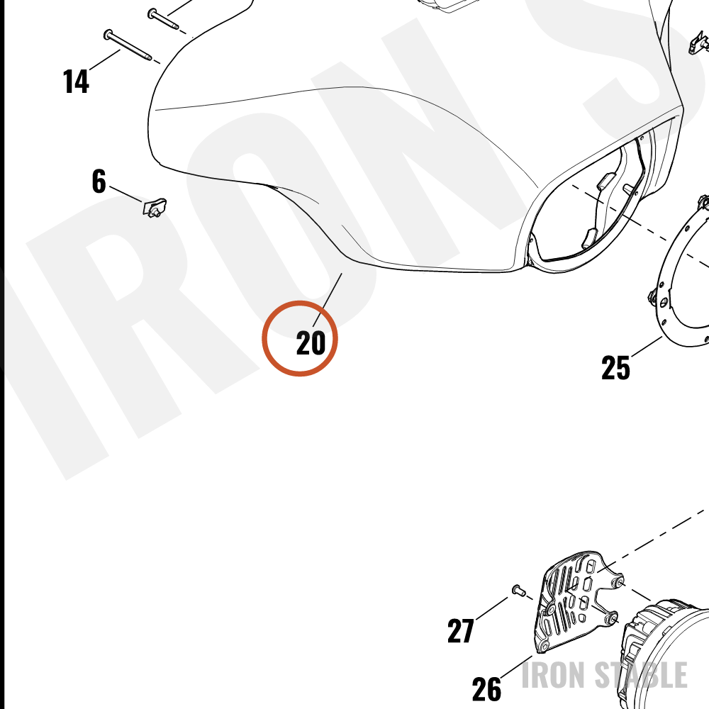 Harley-Davidson Kit, Fair, Otr, Svce, Sld