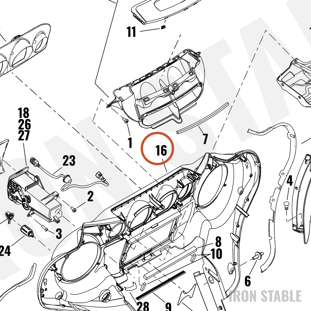 Harley-Davidson Kit, Fair, Inr, Assembly, Sld