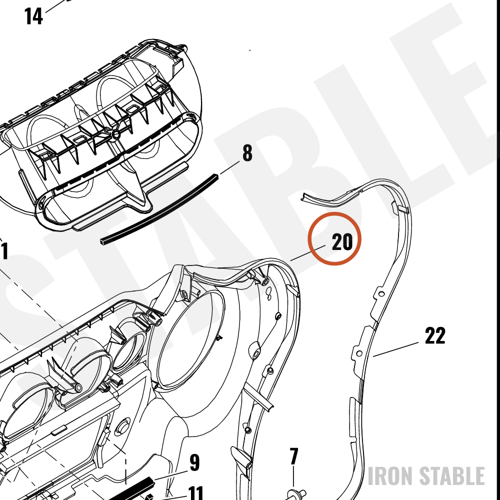 Harley-Davidson Kit, Fair, Inr, Assembly, Sld