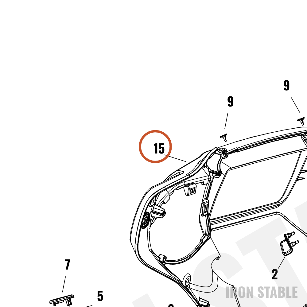 Harley-Davidson Fairing, Inr, Service