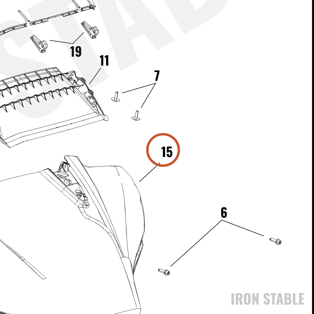 Harley-Davidson Kit, Fair, Svce, H-Fr, Pnstrp, Fade