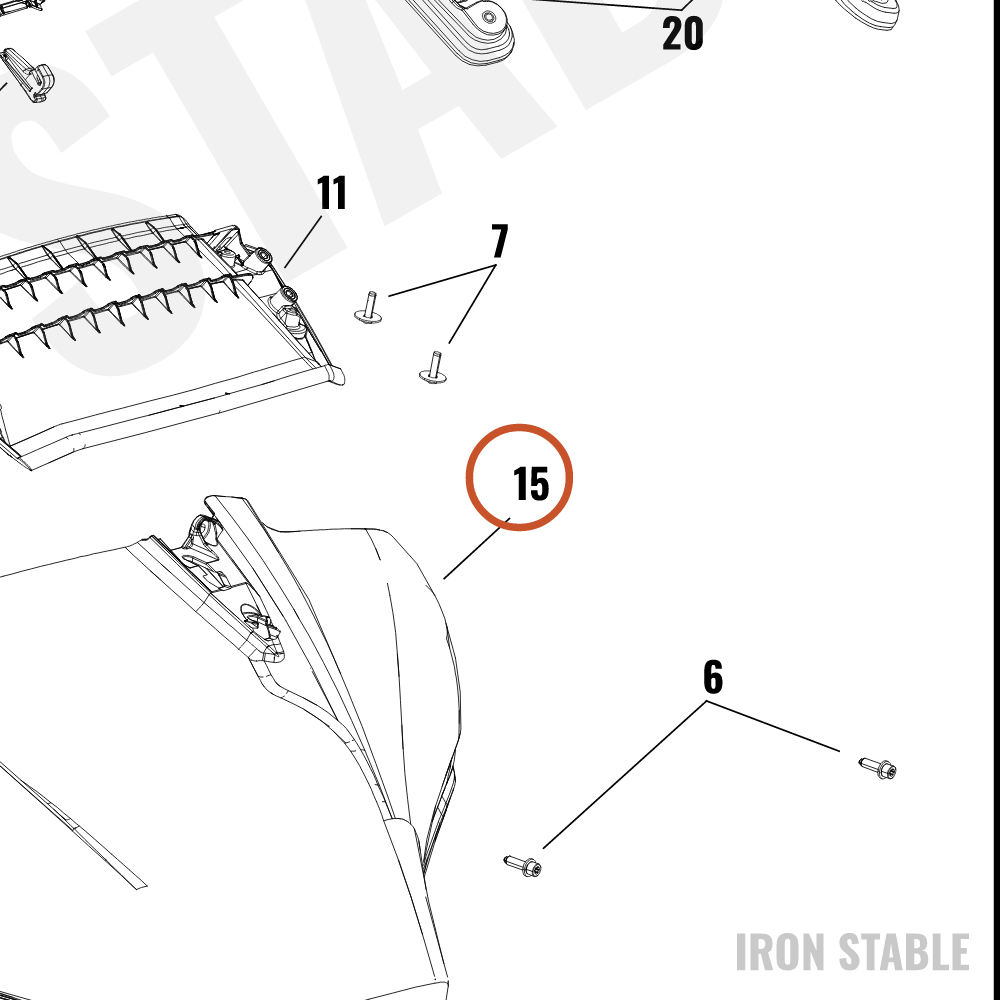 Harley-Davidson Kit, Fair, Unpainted, H-Fr, Svce