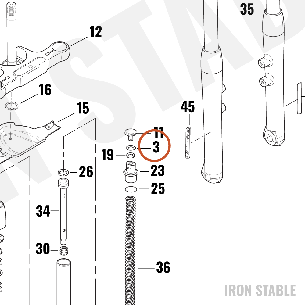 Harley-Davidson Spacer, Flat