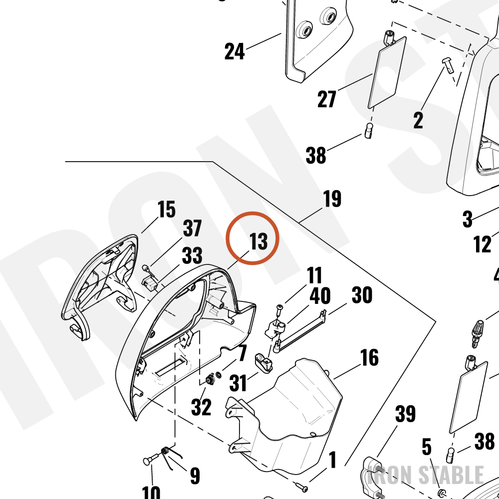 Harley-Davidson Frame, Rh-Glove Box, Ac