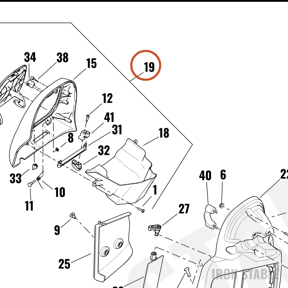 Harley-Davidson Frng Lower Sub-Component, Glove Box, A