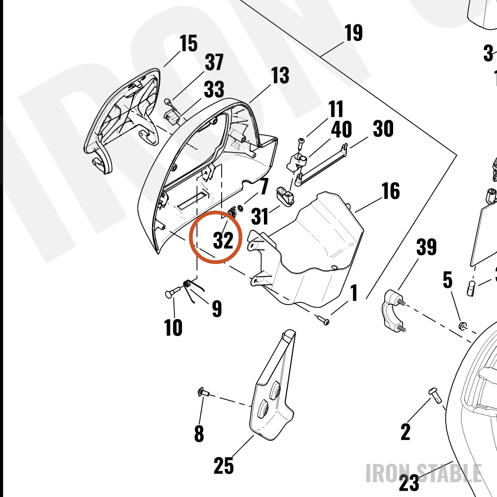 Harley-Davidson Damper, Door(Po)