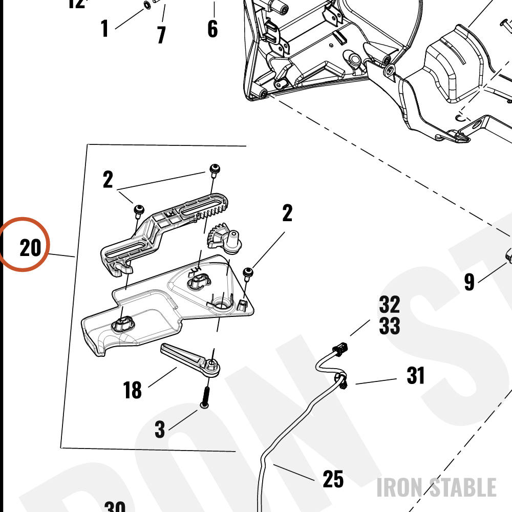 Harley-Davidson Kit, Lower Fair, Vent Door Mech, Lh