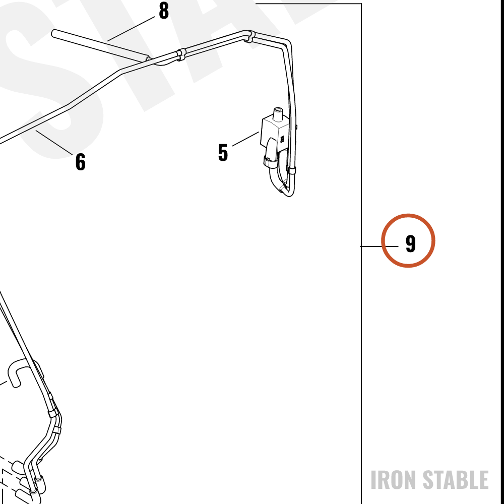 Harley-Davidson Brace, Outer W'shld