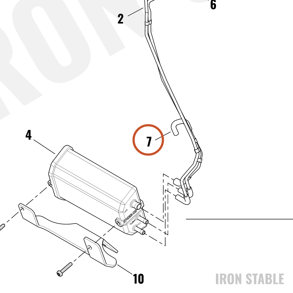 Harley-Davidson Bracket, Rh-Adjust