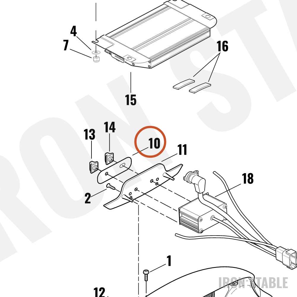 Harley-Davidson Trim, Intk/Ftk Cover, X