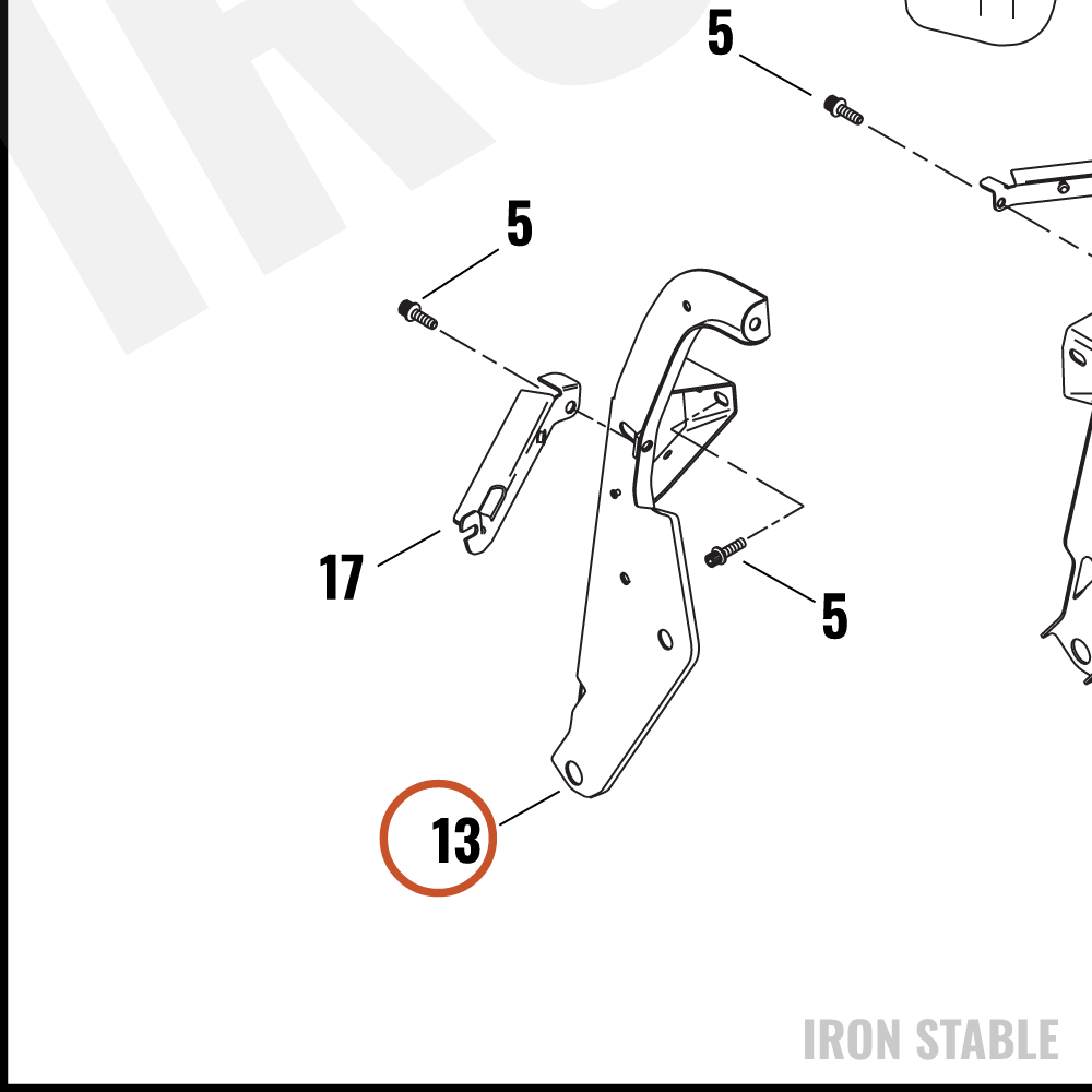 Harley-Davidson Weldment-Lh Frng Suprt
