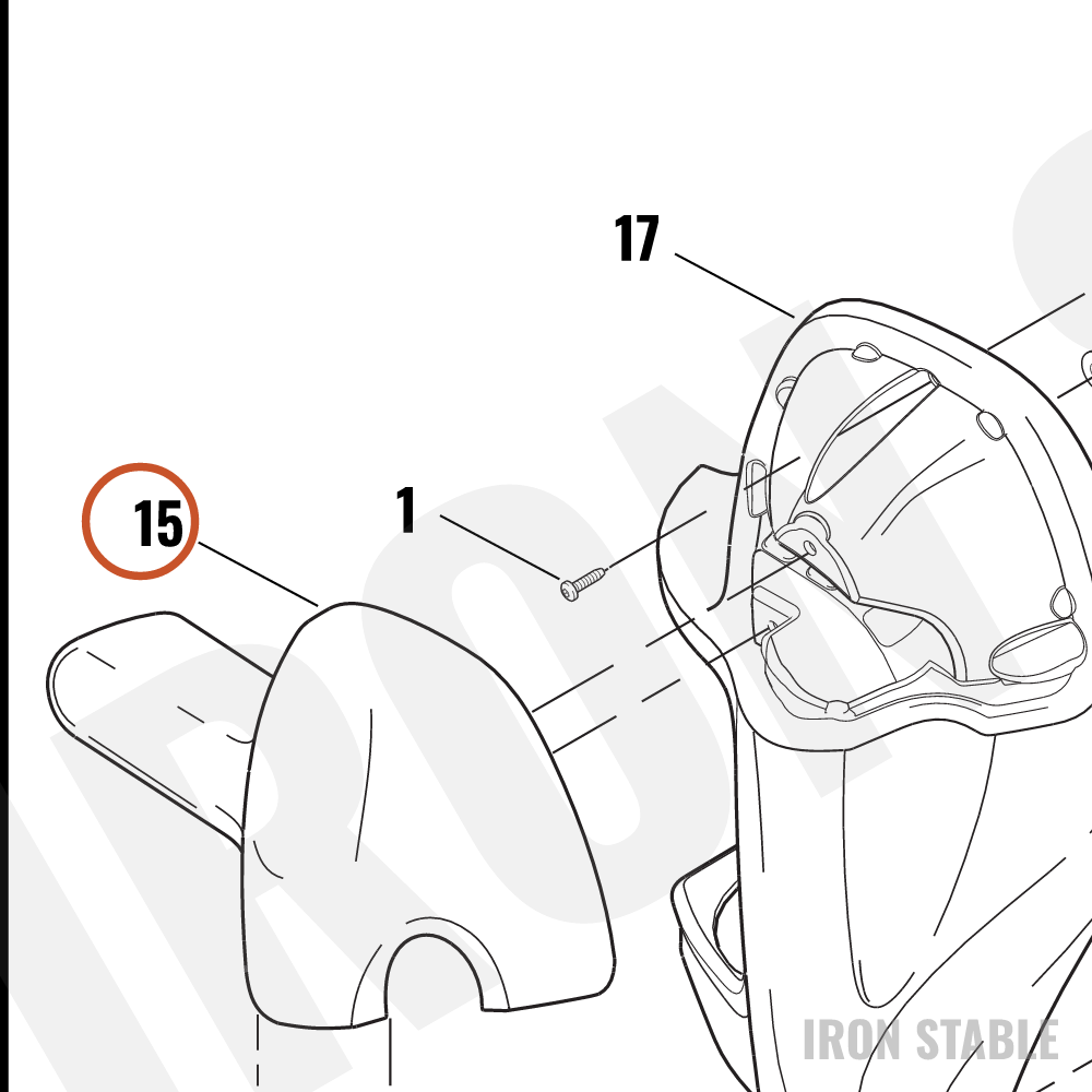 Harley-Davidson Cap, Lh/Frng-Lower