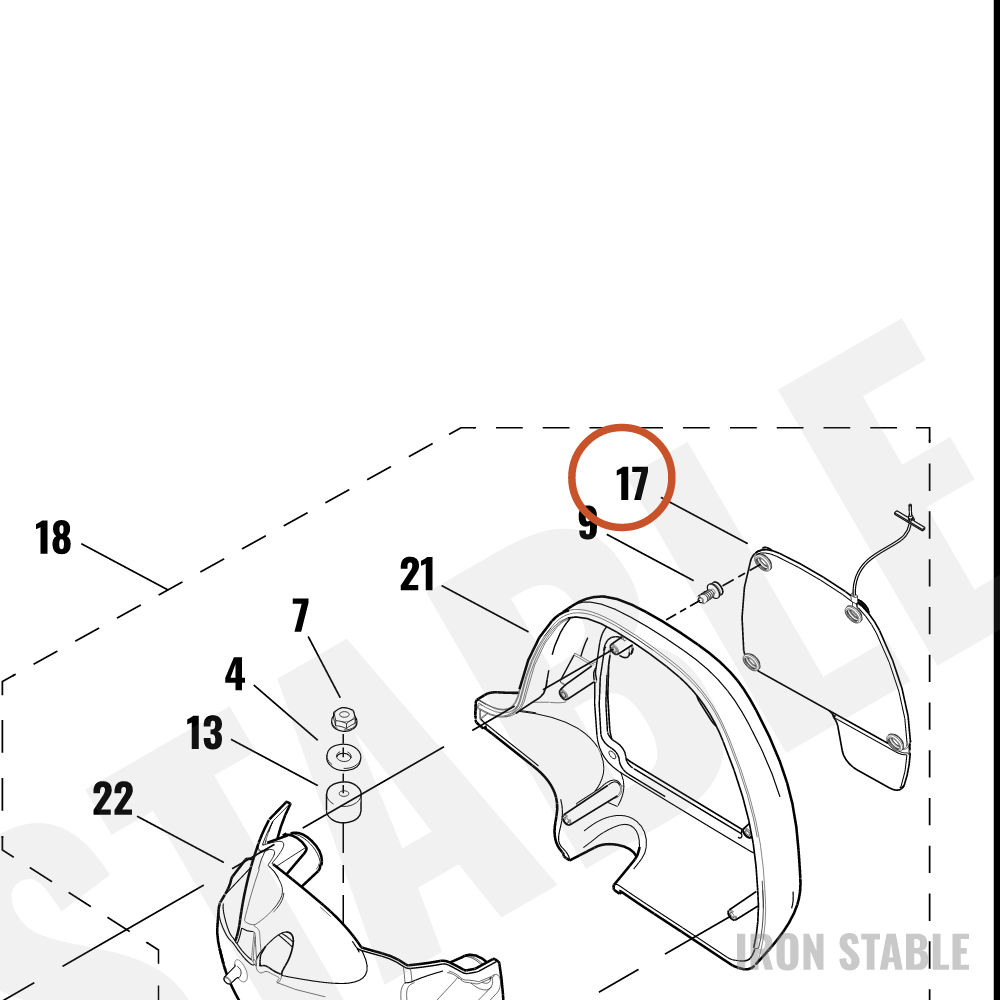 Harley-Davidson Door Assembly, Rh/Glovebox
