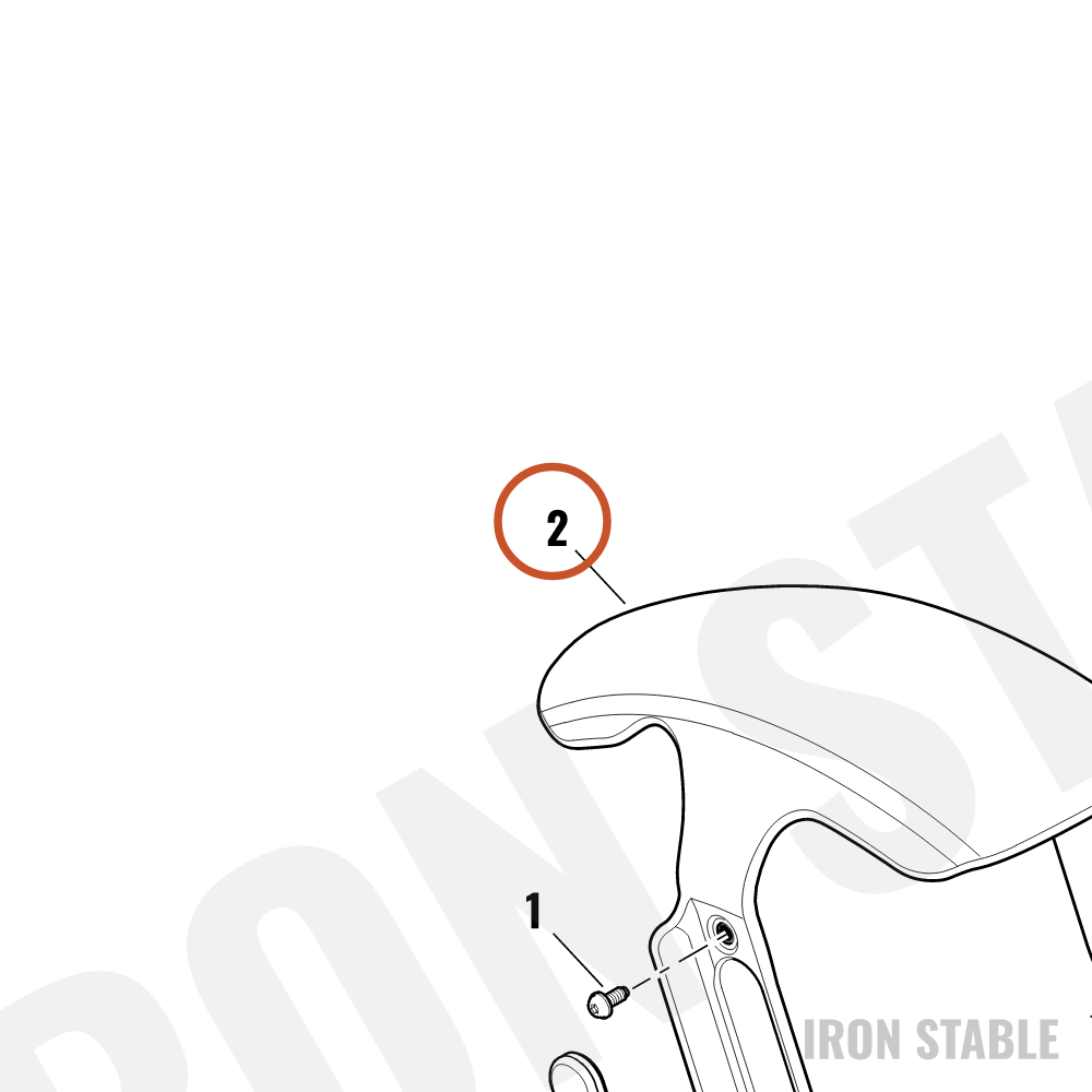 Harley-Davidson Fender, Fr, Assembly