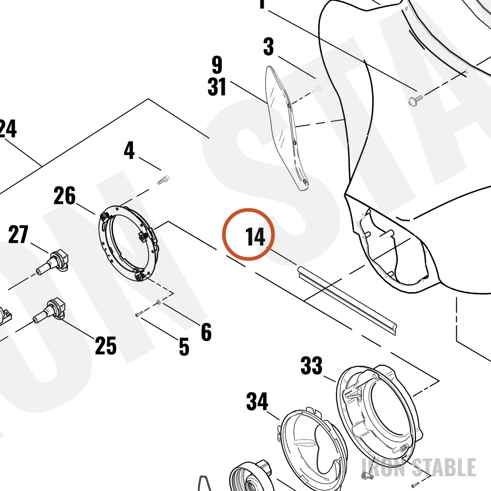 Harley-Davidson Nut, Extension, Outr Frg