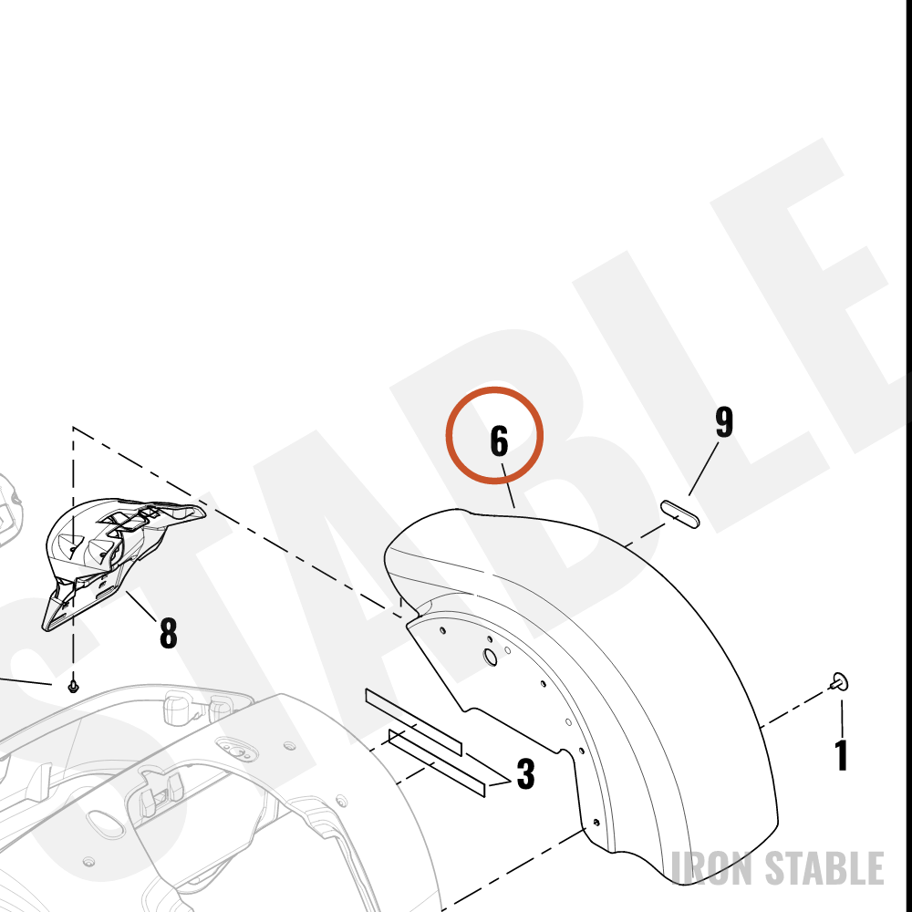 Harley-Davidson Rf, Lh, Flrt, Ambr Wsky