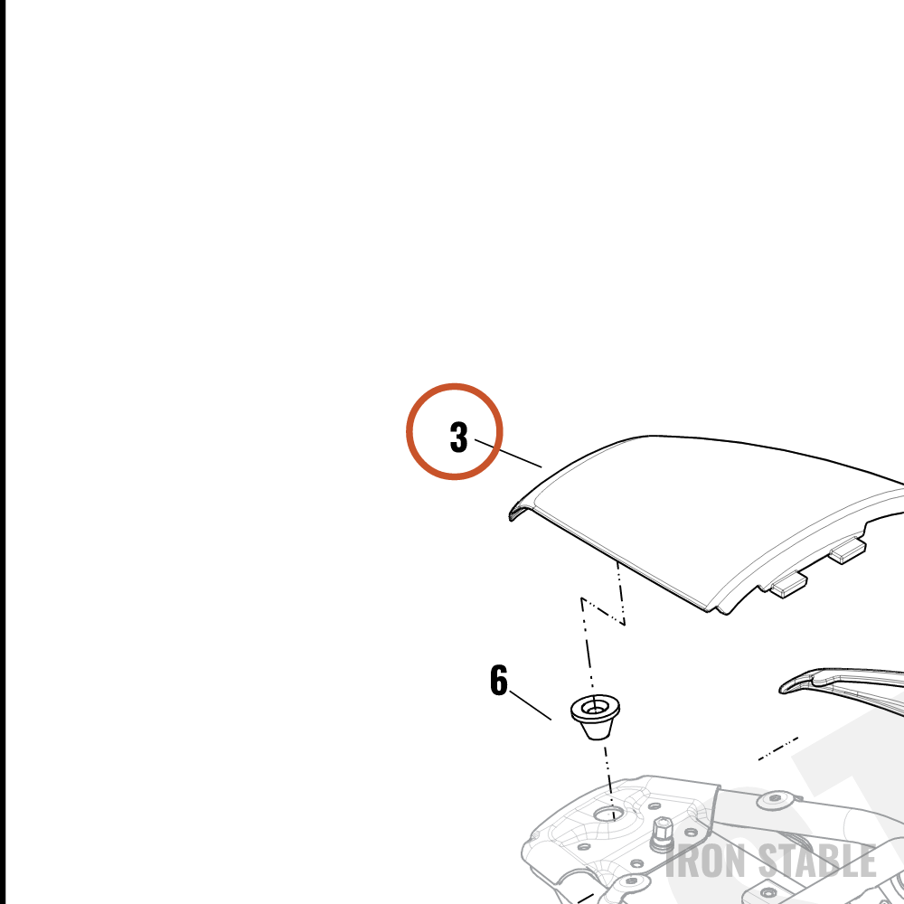 Harley-Davidson Fender, Rr, Cowl, Solid