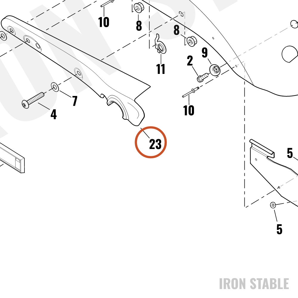 Harley-Davidson Bracket, Chas Struct Mounting, X