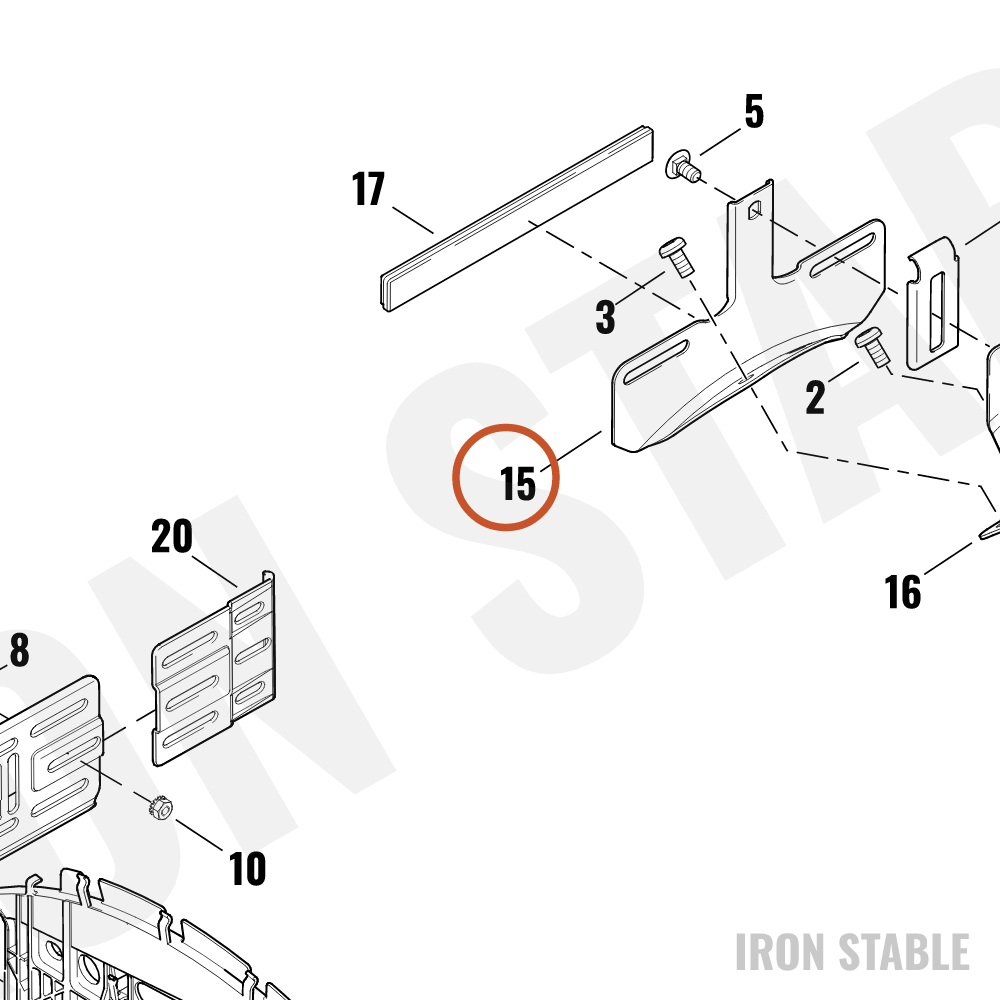 Harley-Davidson Bracket, Lic Pl, X