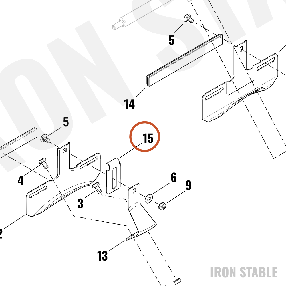 Harley-Davidson Bracket, Lic Pl, X