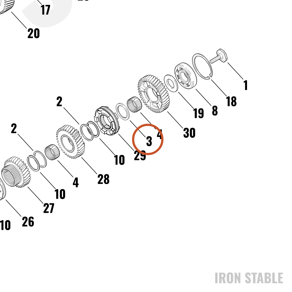 Harley-Davidson Spacer