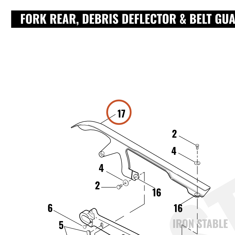 Harley-Davidson Beltguard Assembly