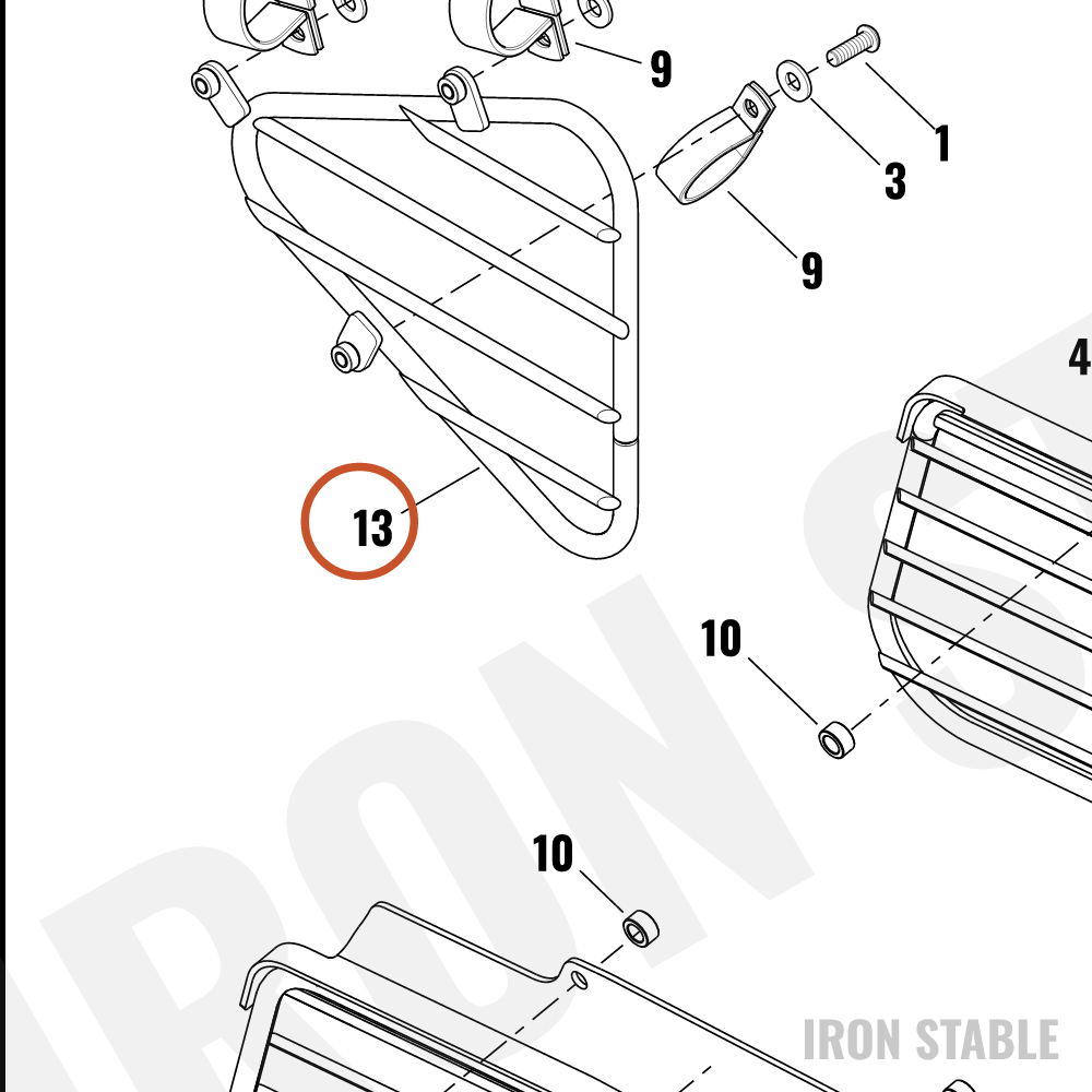 Harley-Davidson Guard, Belt/Chn, X