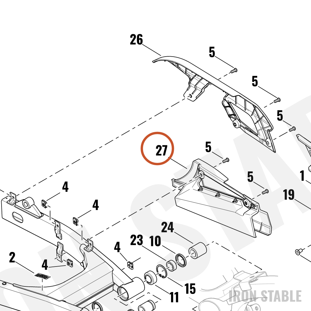 Harley-Davidson Beltguard Assembly