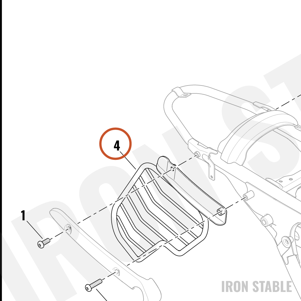 Harley-Davidson Guard, Belt/Chn, X