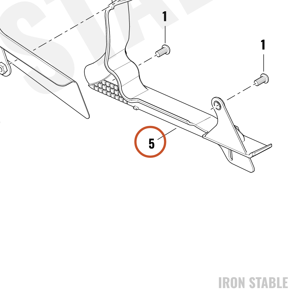 Harley-Davidson Guard, Belt/Chn, Debris Deflecto
